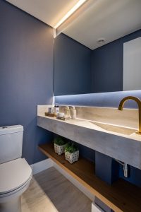 lavabo azul